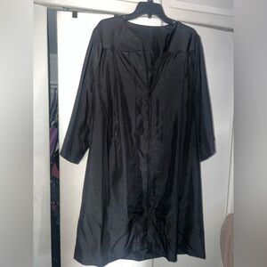Small black graduation gown